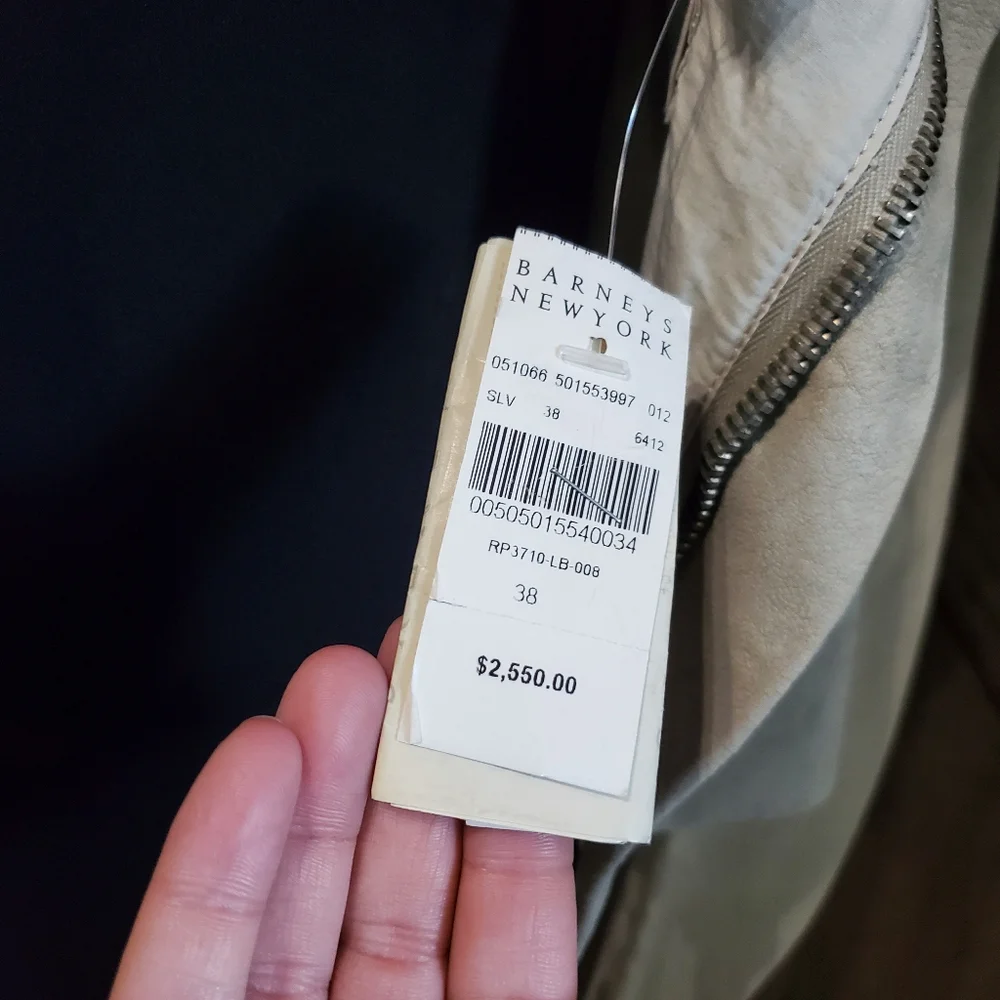 NWT Rick Owens Leather Jacket - Picture 2 of 7